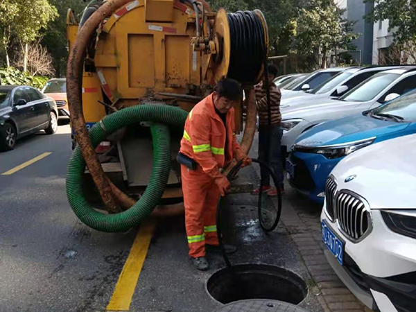 克井镇排污管道清淤