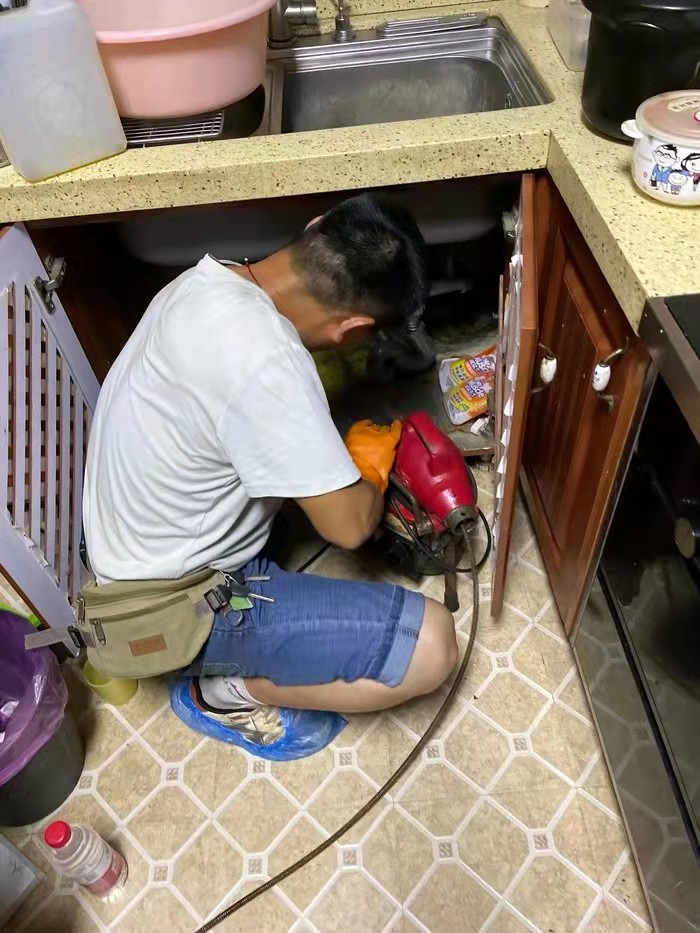 克井镇通下水道